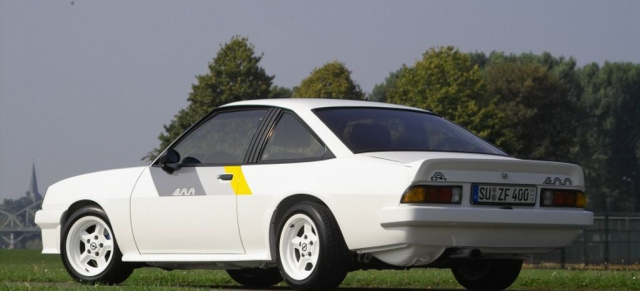 Für Kenner und Könner - Klassiker aus Rüsselsheim: 1984er Opel Manta B 400 mit 200 PS