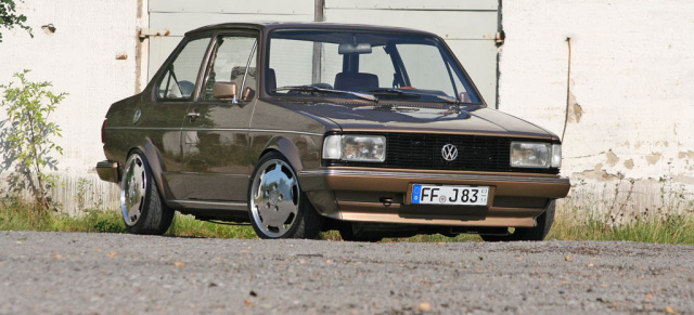 Be cool  drive old school: Klassischer Jetta 1 mit 1,8T Motorumbau: Leistung satt im 1984er Jetta 1 Coupé