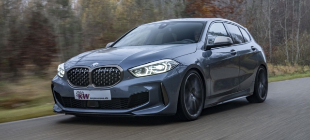 KW Variante 3 für den BMW M135i xDrive (F40): Immer mehr KW Gewindefahrwerke für BMW-Allradmodelle