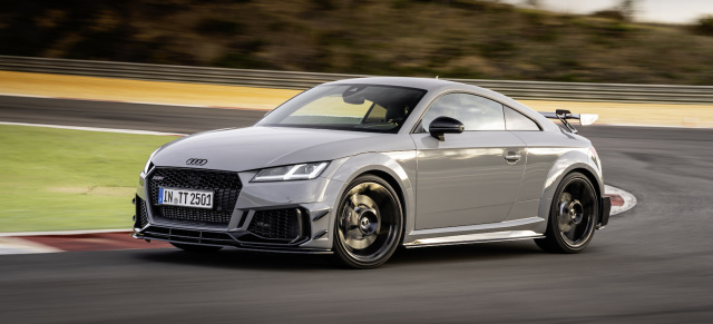 TT RS Iconic Edition zum großen Finale!: 2023 Audi TT RS Coupé Iconic Edition im Fahrbericht