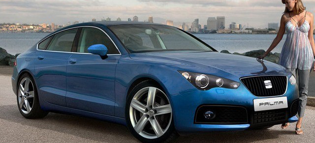 Seat Sportback? Seat Palma - Erste Bilder: So könnte ein viertüriges Coupé von Seat aussehen!