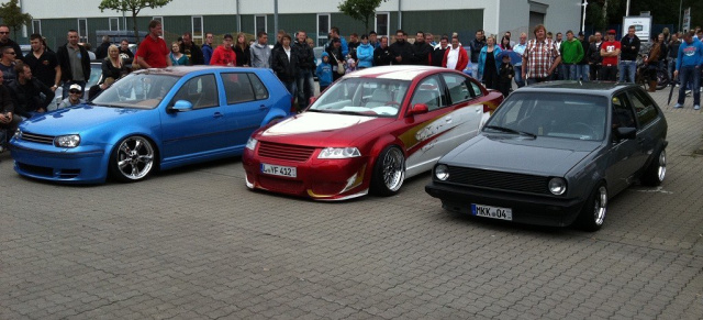 VW & Audi Treffen Heiligenstadt 2011  Die Bilder: Trotz des VW-Blasen wieder gut besucht und ohne Regen.