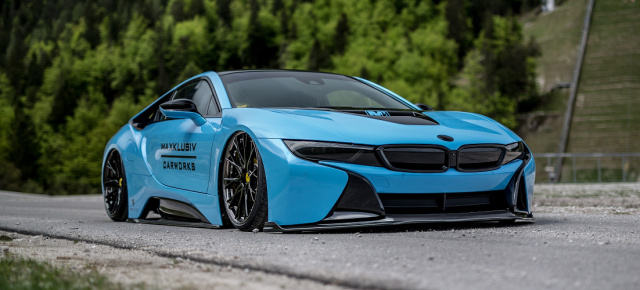 Captain Future: Flachgelegter BMW i8 wirkt wie Tuning aus der Zukunft