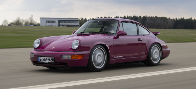 Nur ein Spielzeug für die Zahnarztfrau?: Porsche 911 RS der Baureihe 964 im Klassik-Fahrbericht