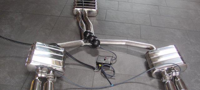 Capristo Exhaust Systems: Satter Sound für den S5: Sportauspuffanlage mit vier ovalen Endrohren