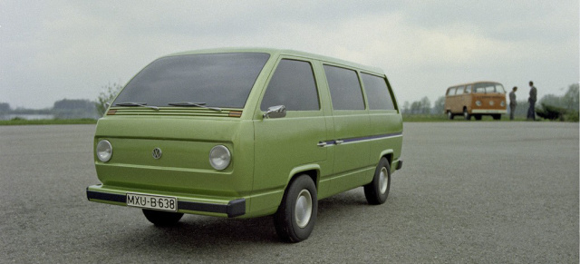30 Jahre T3 Sonderausstellung im AutoMuseum Wolfsburg: Die Original T3-Studie ist auch zu sehen!