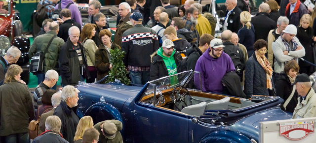 So war es! 3. bis 5. Februar: Bremen Classic Motorshow : Bremen feiert 10. Geburtstag der Oldtimer-Messe