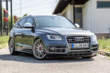 Audi SQ5 mit 22 Zoll und KW Gewindefahrwerk: Steilvorlage