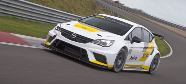 Die TCR-Saisonvorbereitung laufen auf Hochtouren: Opel Astra TCR absolviert Testprogramm