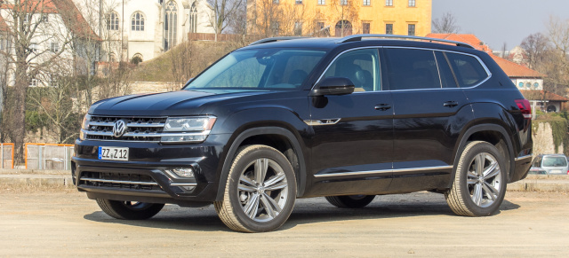 VIDEO-Fahrbericht - VW Atlas R-Line V6 im VAU-MAX.de-Test: Mann, ist der dick, Mann!