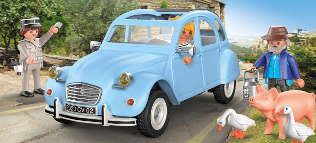 Kult-Auto fürs Kinderzimmer: Neu: Citroën 2 CV von PLAYMOBIL