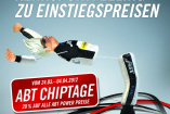 Mehr Motorleistung und Geld sparen  Die ABT-Chiptage machen es möglich: 20% Rabatt vom 24.03. bis 04.04.2012