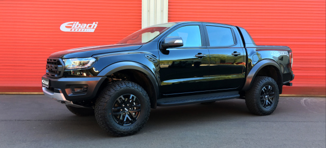 30mm Höherlegungsfedern von Eibach: Ford Ranger Raptor mit zusätzlicher Höherlegung