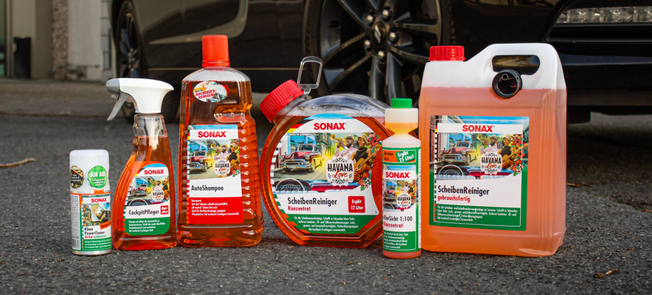 Neue Duftwelt von Sonax Urlaubsfeeling für's Auto Havana Love News