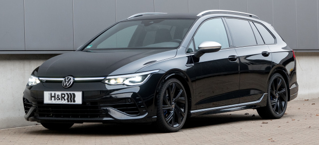 Fulminante Familien-Fuhre: Der VW Golf 8 R Variant mit H&R Sportfedern