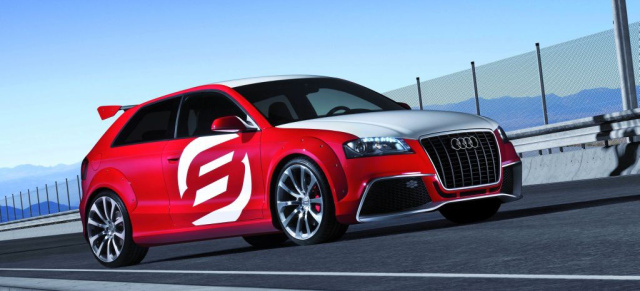 Exklusiv für den Wörthersee: Audi A3 Clubsport quattro: 224 PS starke Clubsport-Variante  sprintet in nur 6,6 Sekunden von 0 auf 100 km/h, erreicht 240 km/h Spitze bei nur 5 l/100 km.