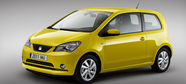 Auch Seat bekommt einen up! : Seat Mii als VW up! Kopie