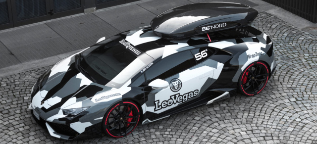 Jon Olsson zeigt sein neues Winterauto: Der Monster Lamborghini Huracan mit über 800 PS