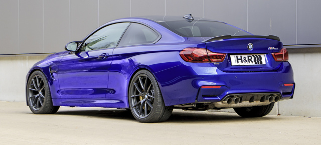 Fahrspaß 4.0: H&R Gewindefedern für den BMW M4 CS