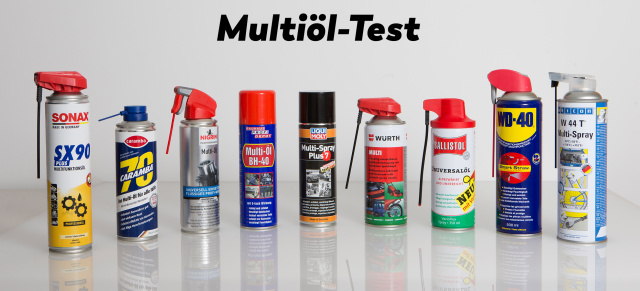 Schmiermittel, Rostschutz, Rostlöser, Wasserverdränger und Kontaktspray in einem?: Multifunktionsöle im Test: Liqui Moly und Würth enttäuschen