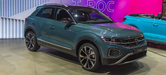 Basismodell nun ab 23.495 Euro: Markteinführung für den neuen VW T-Roc (2022)