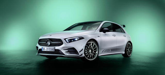 Heißer Hot Hatch in exklusiver Jubiläumsausgabe: Mercedes-AMG A 35 und CLA 35 "Edition 55" zum AMG-Geburtstag