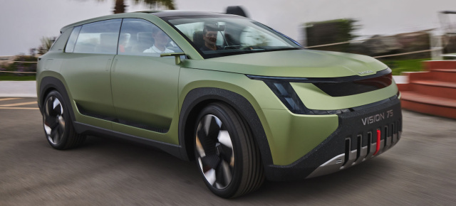 Mit diesem Batterie-SUV will Skoda nach oben wachsen: Skodas Next Topmodel? Erste Fahrt im Skoda Vision 7S