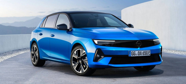 E-Astra als vollelektrische Kompaktklasse: Der neue Opel Astra Electric
