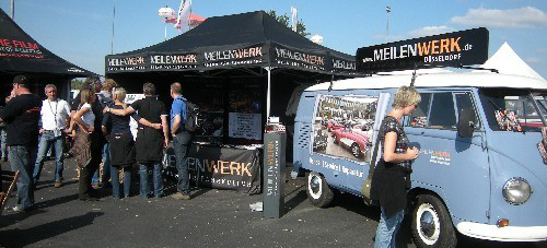 Markenoffener Oldtimer Saisonauftakt des VfW 123 e.V. am 17. April : Auf dem Gelände des Meilenwerk Düsseldorf wird für alle Oldies bis EZ 88 das Ende des Winterschlafs gefeiert
