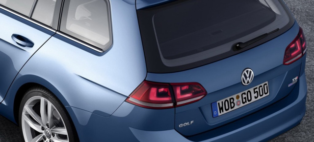 So sieht der neue VW Golf 7 Variant aus: Permiere in Genf: Golf 7 Kombi 2013