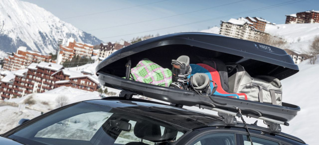 Rameder Dachboxen Spezial - Ski und Jodel gut: Sicherer Stauraum für den Weg in den Winterurlaub