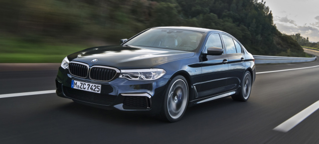 Bis zum M5 ist er das Top-Modell (G30): Die Details zum neuen BMW M550i xDrive