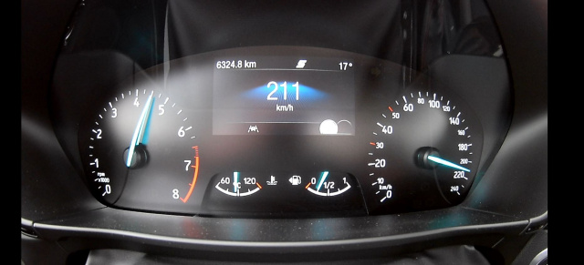 Tachovideo! 0 – 211 km/h: Vollgas im Ford Focus 1.5 EcoBoost Benziner