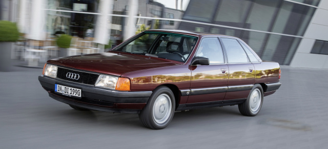 Vorsprung dank Technik: Aufstieg in die Oberklasse: Audi 100 / 200 der Generation Typ 44