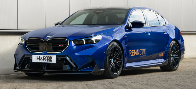 Weltpremiere: H&R Tieferlegungsfedern für den neuen BMW M5 (G90)