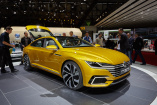 Genf 2015: Ausblick auf den neuen Passat CC?: Volkswagen-Studie Sport Coupé Concept GTE