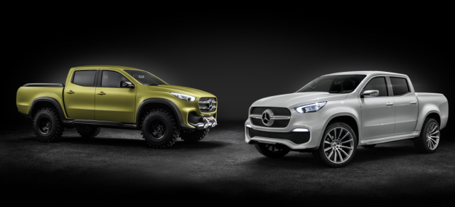 Der X-Factor - Mercedes-Benz Concept X-Klasse : Erster Ausblick auf den Mercedes-Benz Pickup 