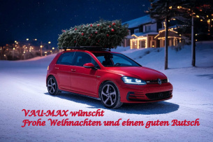 VAU-MAX.de wünscht frohe Weihnachten und ein erfolgreiches neues Jahr 2026