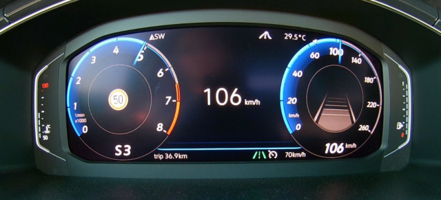 Tacho-Video: Im VW T-Roc Sport von 0-100 km/h 