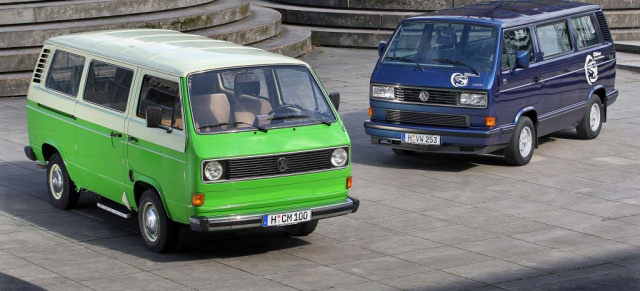 30 Jahre VW T3 Transporter 1979 - 2009: Dritte Transporter-Generation feiert 30jähriges Jubiläum