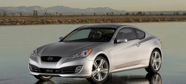 ESSEN MOTOR SHOW 2010 - Hyundai zeigt sein bis zu 303 PS starkes Genesis Coupé: 