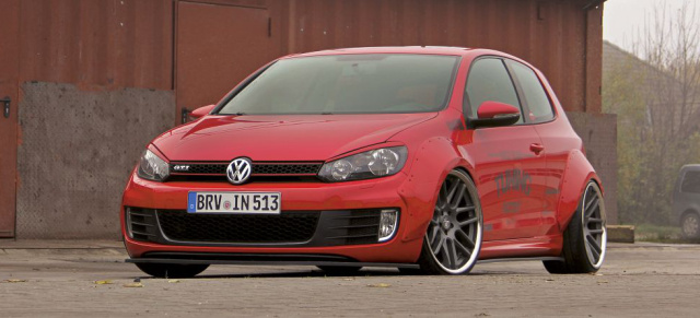 Dicke Backen für den VW Golf 6 GTI: Liberty Style-Radlaufverbreiterung von IN-Tuning