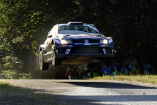 Zuhause im Glück: Sébastien Ogier gewinnt im Polo R WRC die Rallye Deuschland 