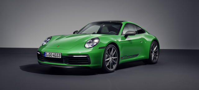 911 Carrera T mit 7-Gang-Handschaltgetriebe: Neuauflage des Porsche 911 Carrera T