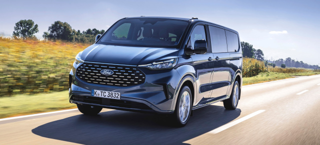 Neuer Konkurrent für den VW T7: Neuauflage: Der Ford Tourneo Custom 2024