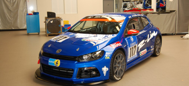 Renn-Scirocco: Ein echter Sport-Wagen!: Vau-Max.de bei Volkswagen Motorsport: Altfrid Heger erläutert den erfolgreichen Renn-Scirocco im Detail!
