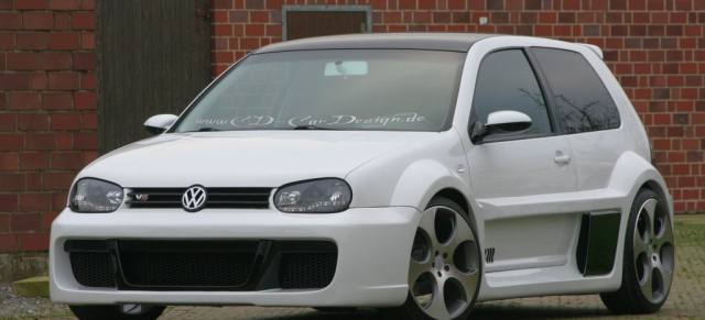 GTI W12 für Jedermann: Golf 4 Body-Kit Breitbau: So einfach kann man zum Super-GTI-W12-Fahrer werden