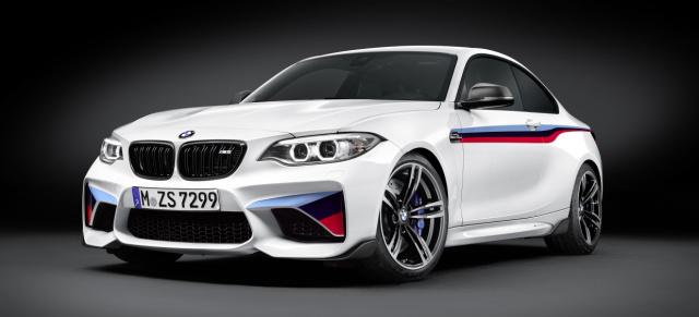 Hat es eigentlich nicht nötig....: M-Performance-Teile fürs BMW M2 Coupé