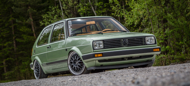 Die unendliche Schraubergeschichte: Cleaner VW Golf 2 mit Rennsportmotor als Dauerbaustelle