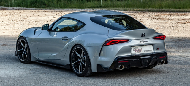 Ab sofort im Lieferangebot: KW Gewindefahrwerk Variante 3 für den neuen Toyota GR Supra